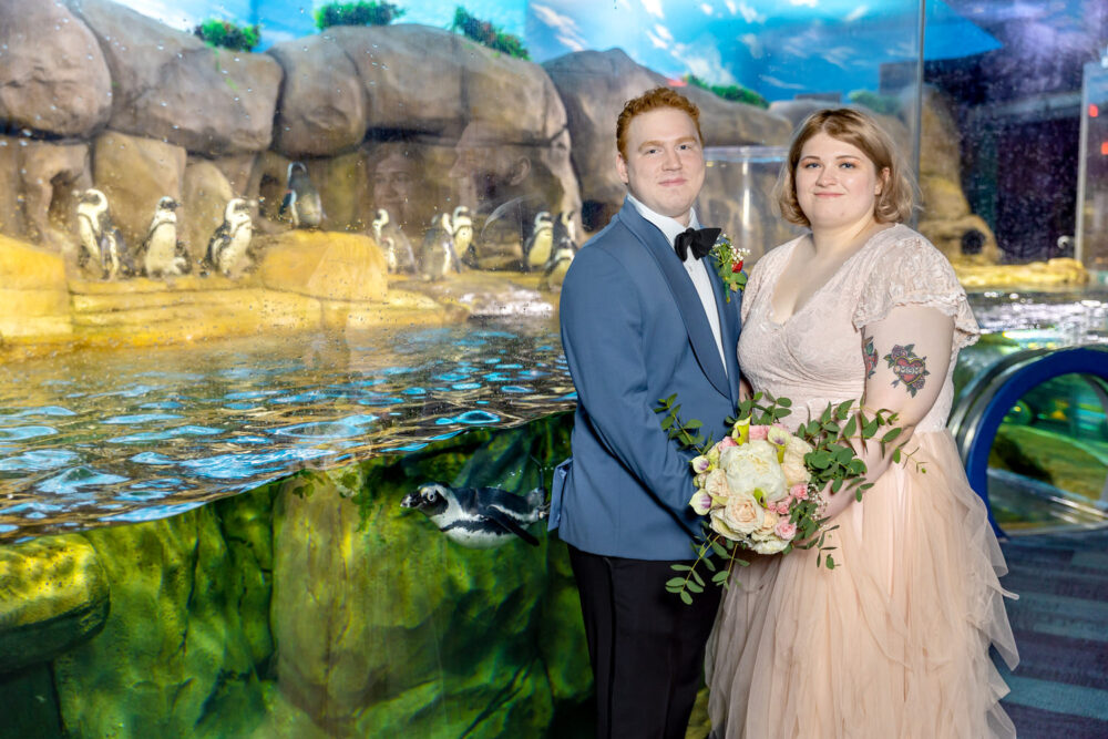 Wedding at Ripley's Aquarium in Myrtle Beach, SC