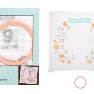 Floral Milestone Blanket • Pearhead