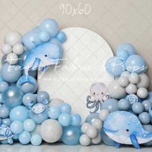 A Whale Of A Time • 60x90 Backdrop